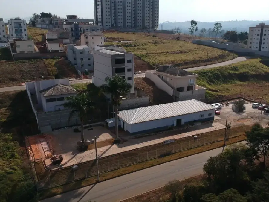 Vista aérea do laboratório BetonLab, em Pouso Alegre/MG